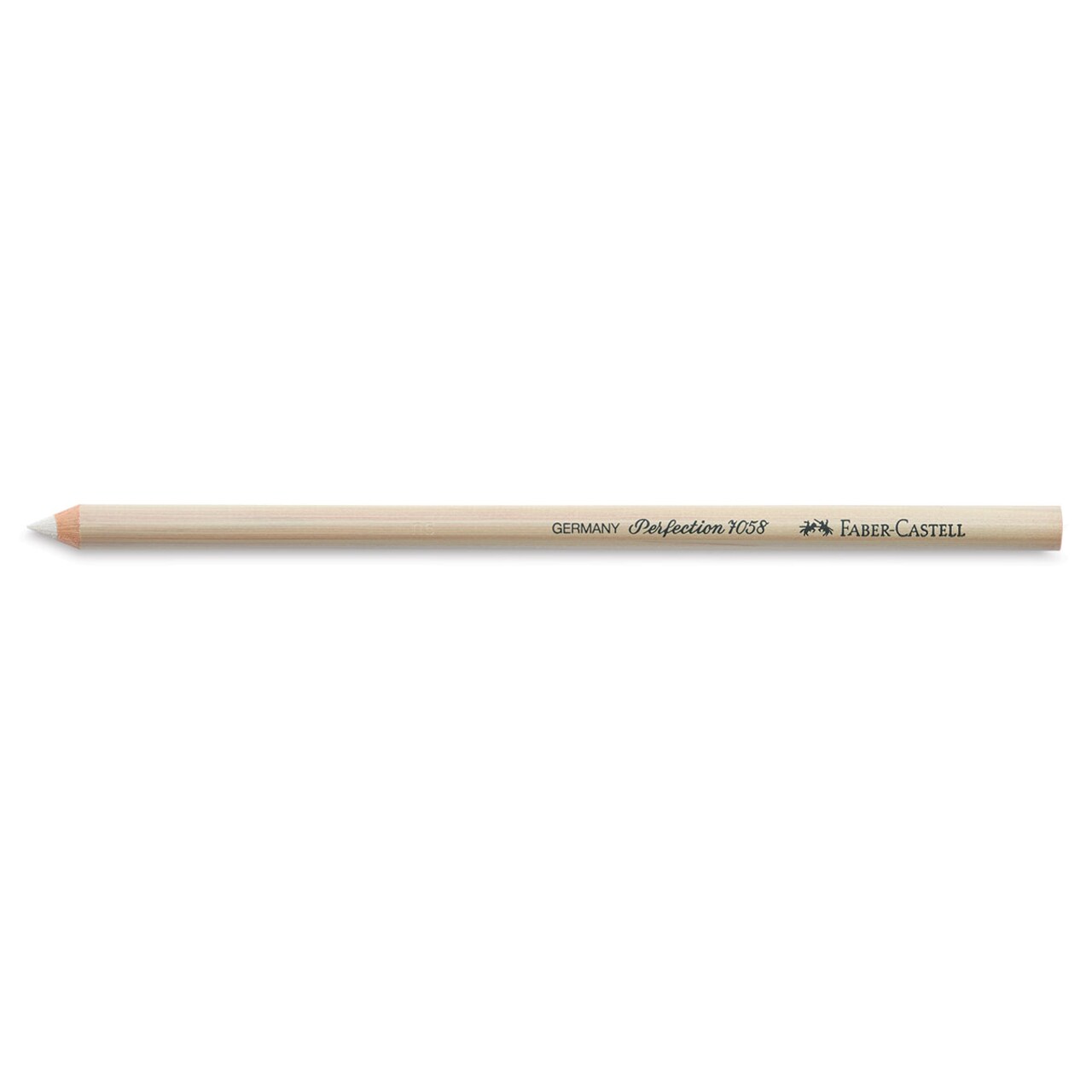 Faber-Castell Perfection Eraser Pencil - Single Pencil, 7058 White Eraser